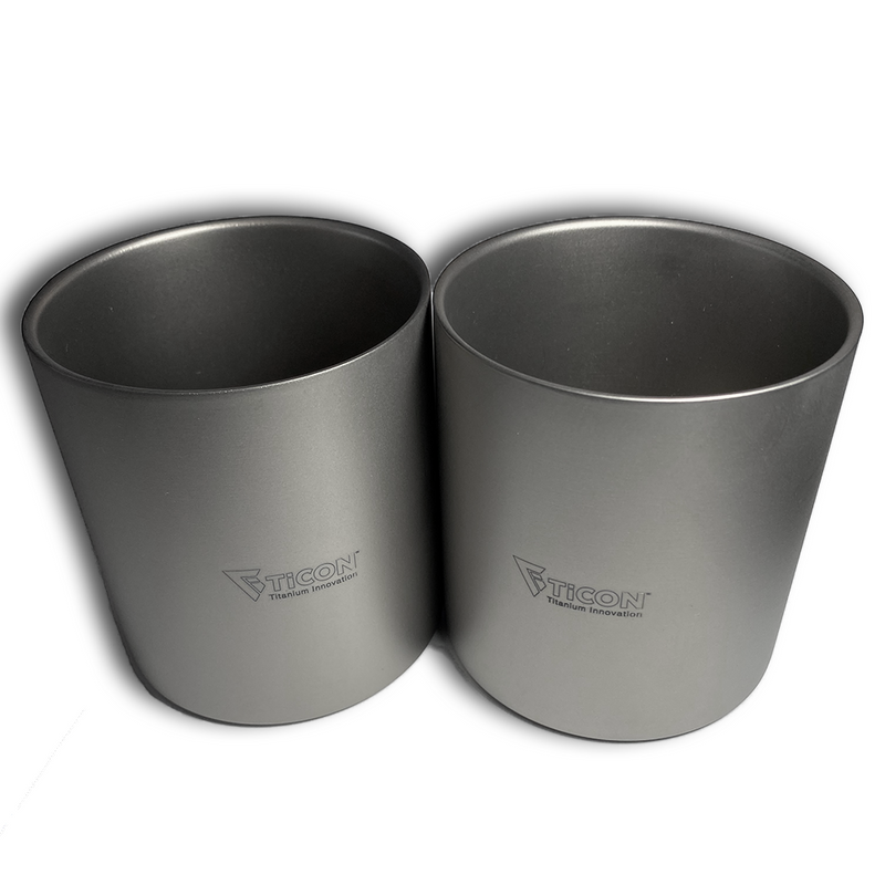 Ticon Industries Titanium Double Wall Cup 15 oz.
