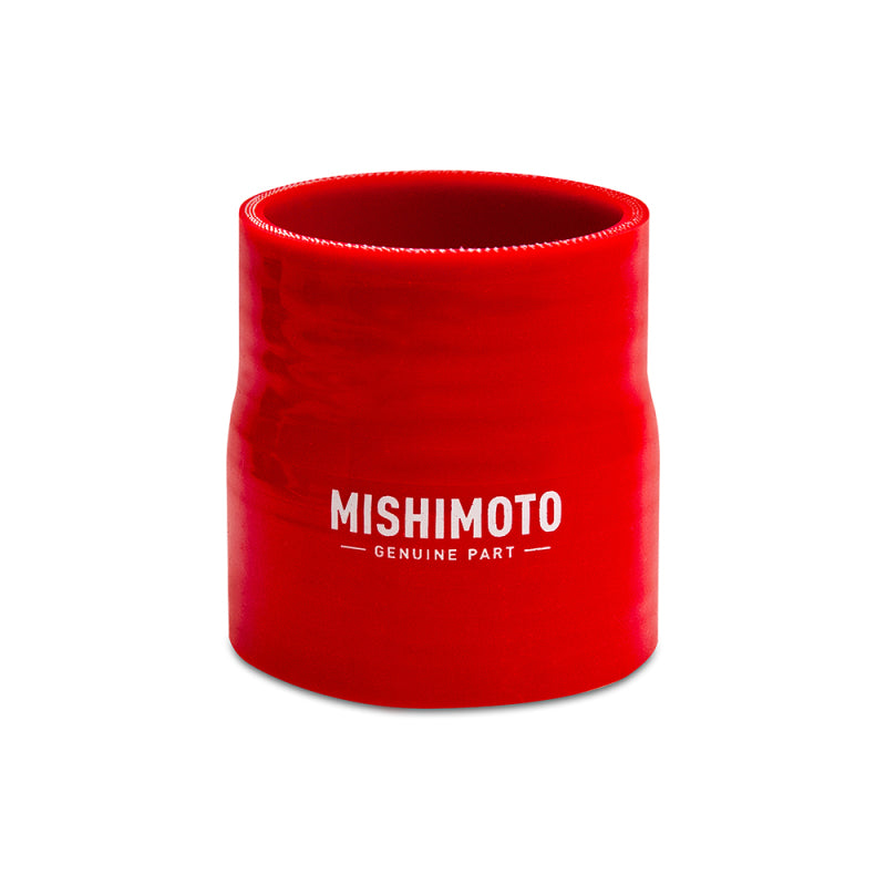 Acoplador de transición rojo Mishimoto de 2,5 a 2,75 pulgadas