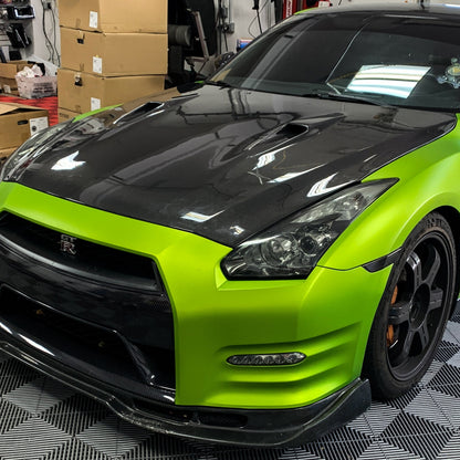 JDC BSE スタイル カーボンファイバー フード (09-21 R35 GT-R)