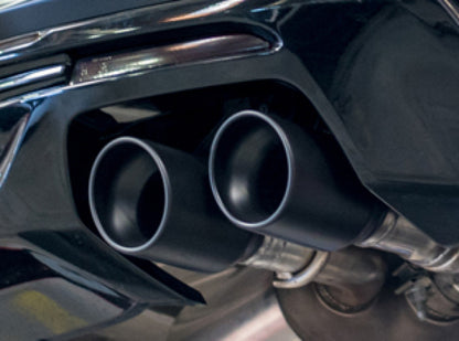 Borla 3in S - Type Catback Exhaust - 2.5in Black Chrome Tips (15 - 19 Subaru WRX/STI) - Borla