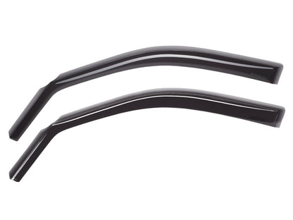 WeatherTech Front Side Window Deflectors - Dark Smoke (04+ Mazda RX - 8) - WeatherTech