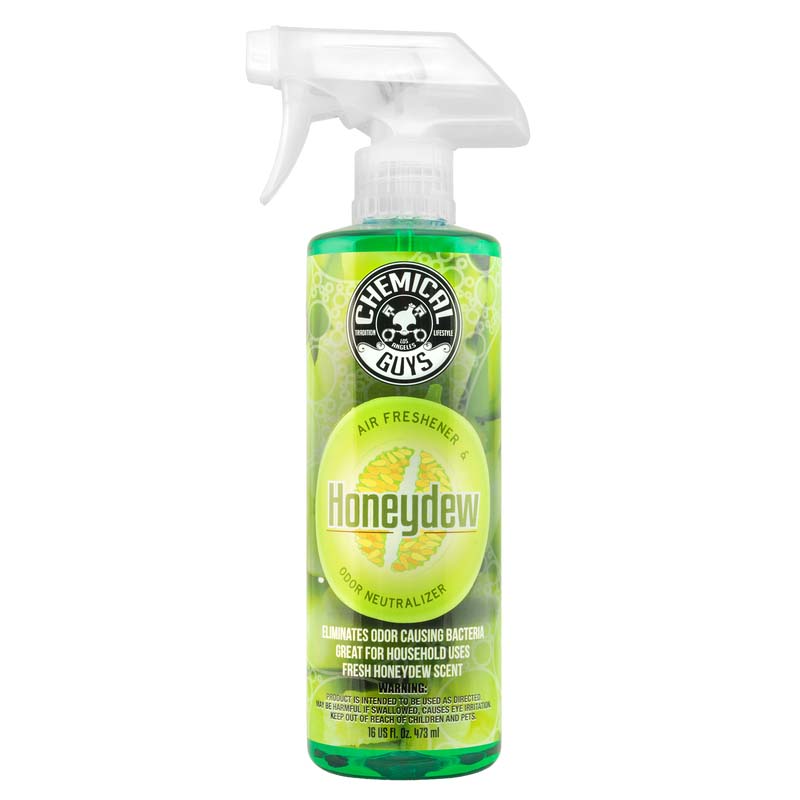 Chemical Guys Honeydew Premium Air Freshener & Odor Eliminator - 16oz (P6)