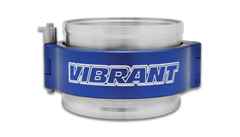 Conjunto de sistema de sujeción Vibrant HD para tubos de 2,5 pulgadas de diámetro exterior - Abrazadera azul