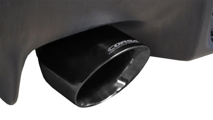 Corsa Black Sport Dual Rear Cat - Back Exhaust (Evolution X) - CORSA Performance