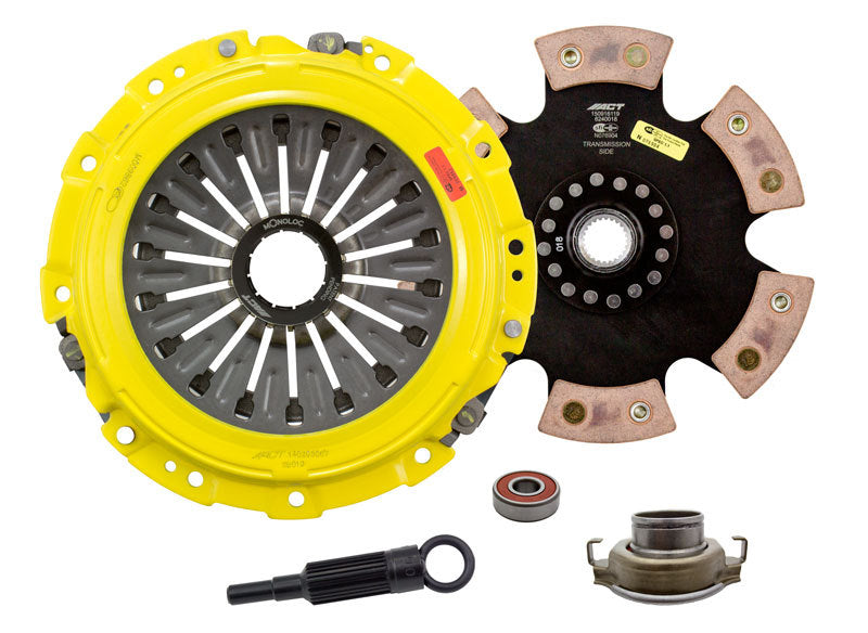 ACT Heavy Duty 6 Puck Solid Disc Clutch Kit (04-21 STi)