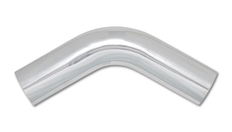 Vibrante tubo de aluminio universal de 1,5 pulgadas de diámetro exterior (curva de 60 grados) - Pulido