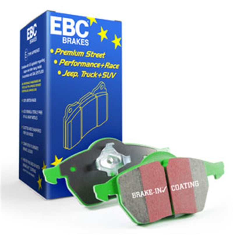 Pastillas de freno delanteras EBC Greenstuff (múltiples aplicaciones)