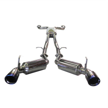 Injen Dual 60mm SS Cat - Back Exhaust w/ Built In Resonated X - Pipe (350Z) - Injen