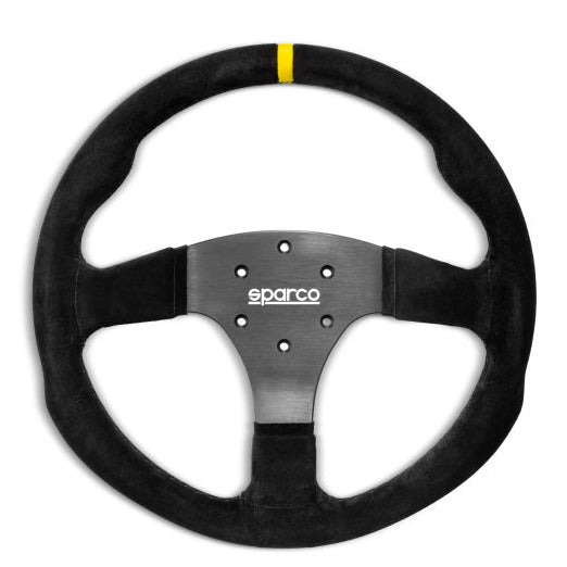 Sparco Steering Wheel R330B Suede w/ Button (Universal)