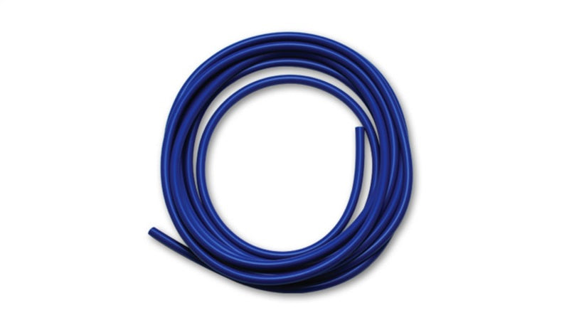 Vibrante manguera de vacío de silicona de 1/4 pulg. (6,35 mm) de diámetro interior x 25 pies, color azul
