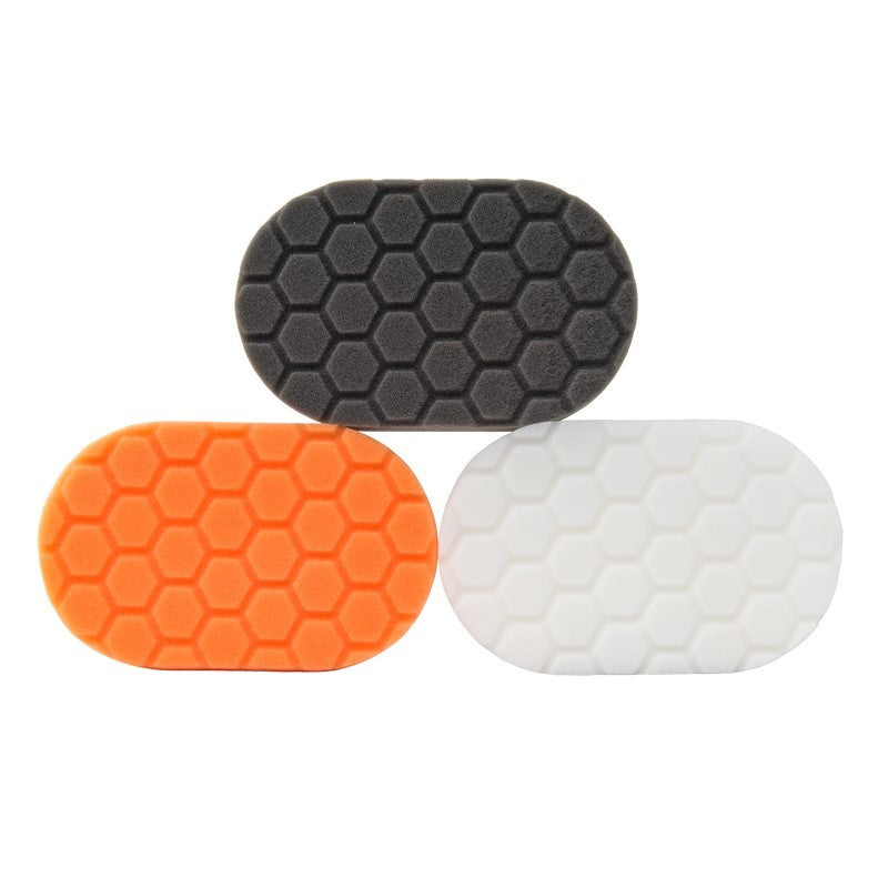 Chemical Guys Hex-Logic Hand Polishing Applicator Pads - 3in x 6in x 1in - 3 Pack (P12)