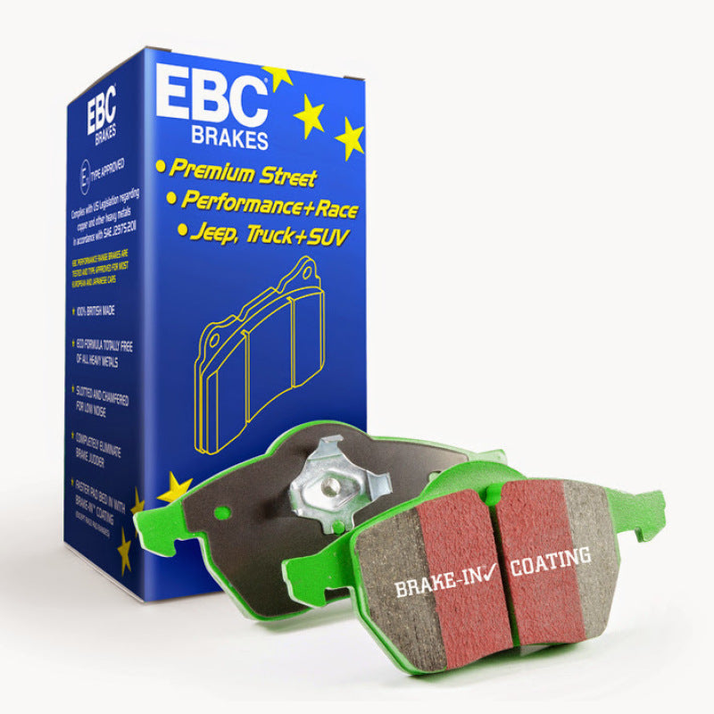 Pastillas de freno traseras EBC Greenstuff (múltiples aplicaciones)