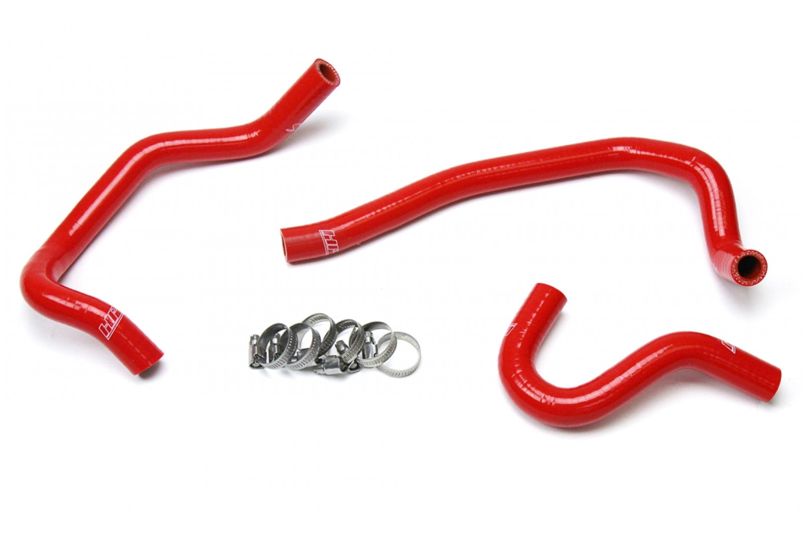 HPS Red Reinforced Silicone Heater Hose Kit Coolant for Toyota 86-92 Supra MK3 Turbo & NA 7MGE / 7MGTE Left Hand Drive