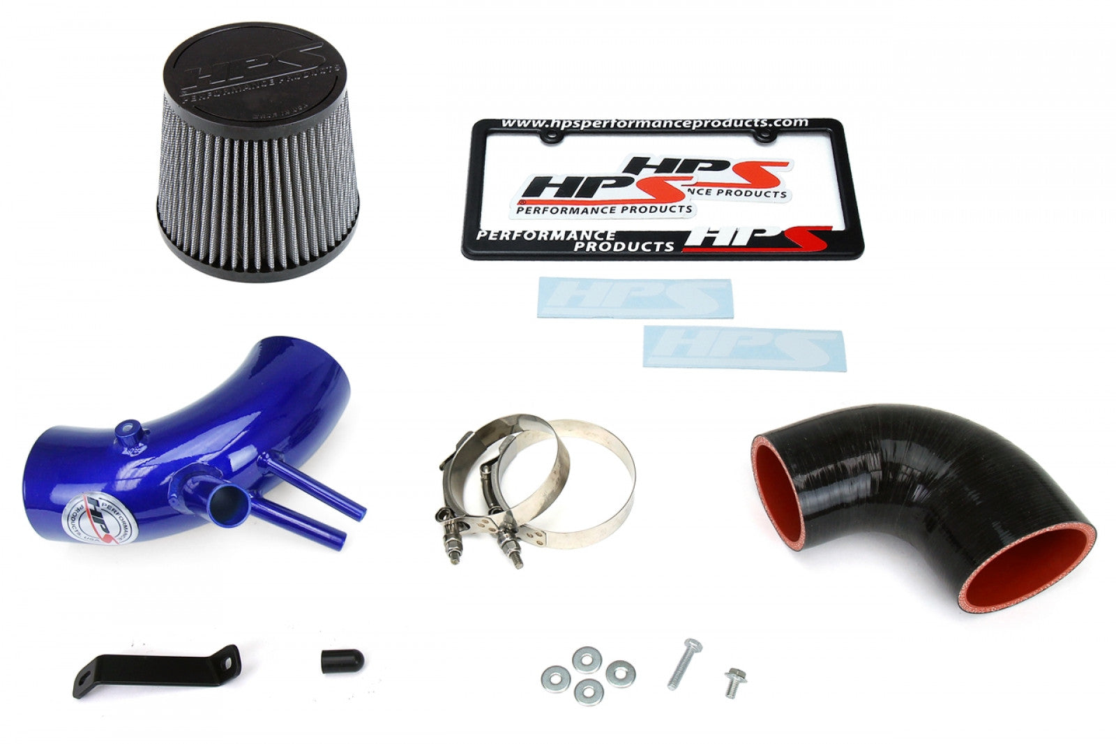 Kit de admisión de aire azul HPS Performance para Hyundai Genesis Coupe 2.0 Turbo 13-14