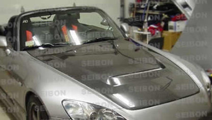 Seibon VSII Carbon Fiber Hood (Honda S2000)