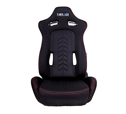 NRG "The Arrow" Cloth Sport Seat - JD Customs U.S.A