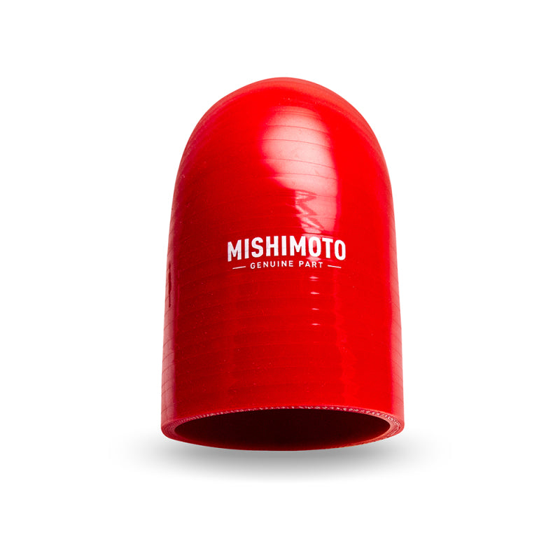 Acoplador Mishimoto de 90 grados de 2,25 pulgadas - Rojo