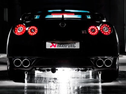 Akrapovic Titanium Slip-On Exhaust System (GT-R 08-18) - JD Customs U.S.A