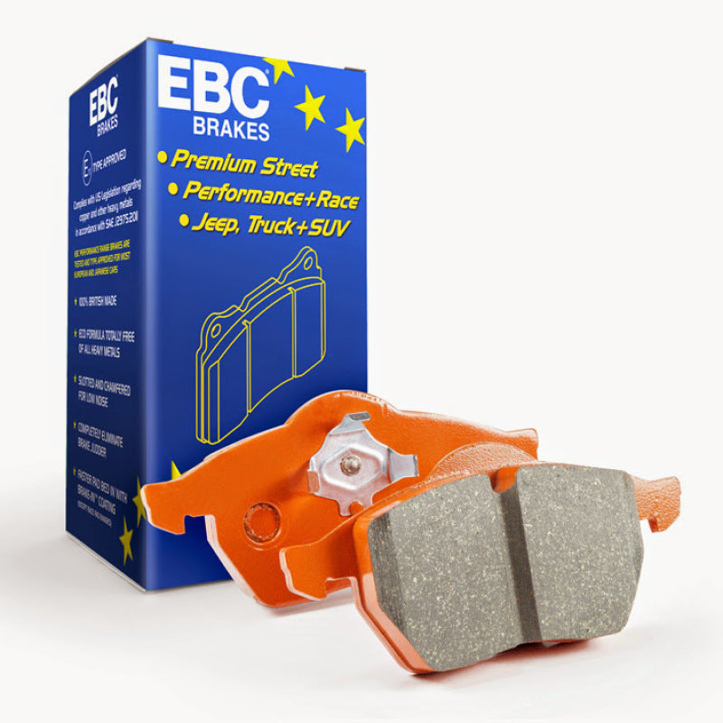 Pastillas de freno delanteras EBC Orangestuff (múltiples aplicaciones)
