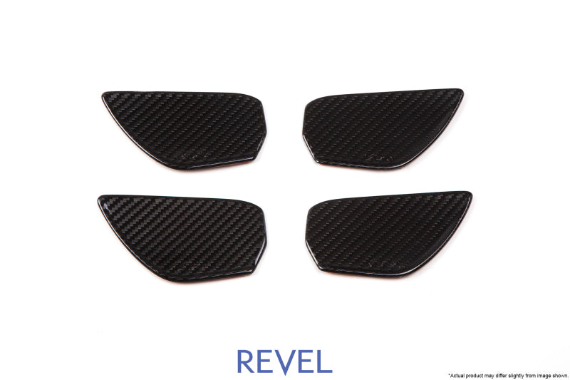 Revel GT Dry Carbon Door Trim Inner Handles (16-21 Civic)
