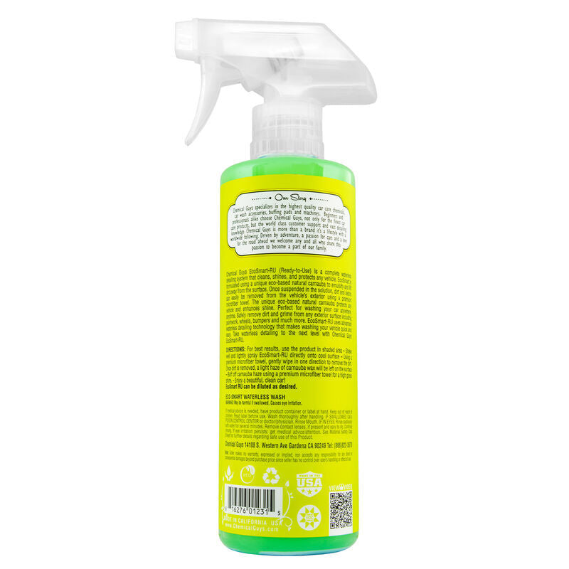 Chemical Guys EcoSmart-RU Waterless Car Wash & Wax - 16oz (P6)