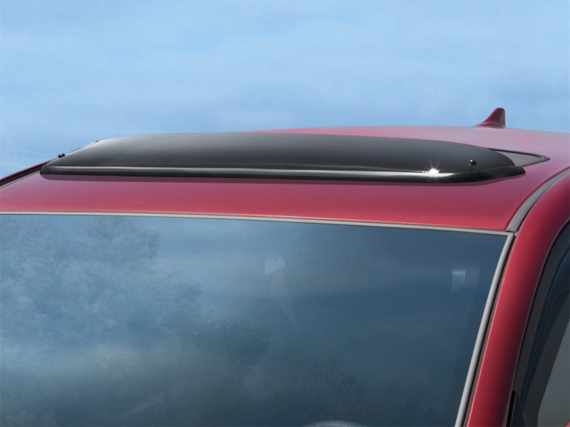 Deflectores de viento para techo corredizo WeatherTech - Humo oscuro (04+ Mazda Mazda 3)