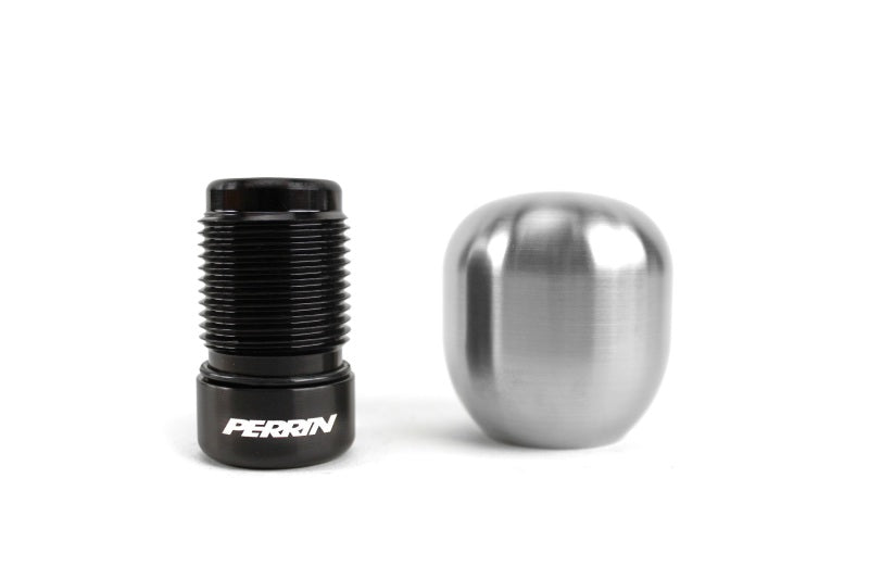 Perrin Perilla de cambio automática de acero inoxidable de 1,85 pulgadas con barril cepillado (FRS/BRZ/GR86)
