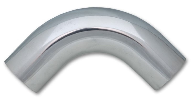 Vibrante tubo de aluminio universal de 3,25 pulgadas de diámetro exterior (90 grados), CLR de 3,25 pulgadas, longitud de pierna de 5 pulgadas