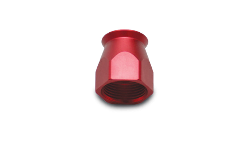 Vibrante -4AN Conector para extremo de manguera para extremos de manguera de PTFE - Rojo
