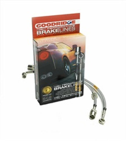 Goodridge (4 Lines) SS Brake Lines (11 - 17 Hyundai Veloster) - Goodridge