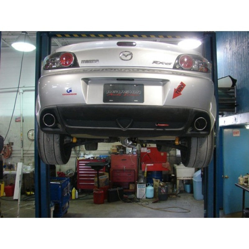 Sistema de escape Catback TurboXS de 3 pulgadas (04-11 Mazda RX-8)