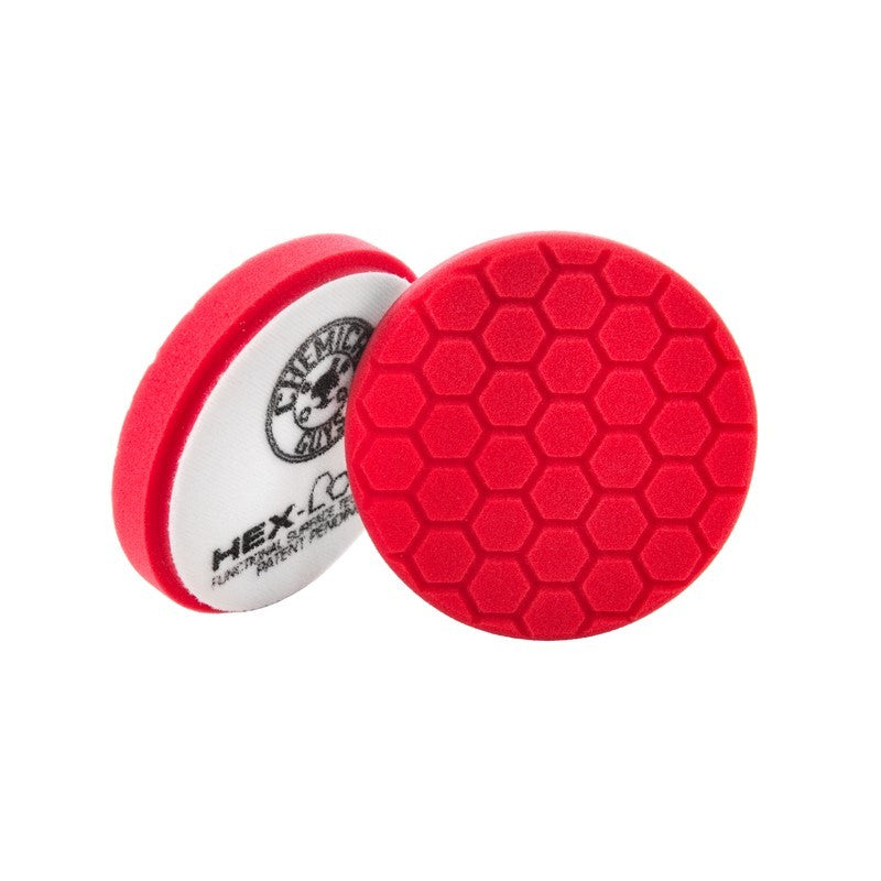 Chemical Guys Hex Logic Self-Centered Perfection Ultra-Fine Finishing Pad - Red - 5.5in (P12)