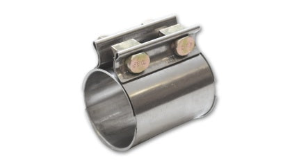 Abrazadera de junta a tope de manga de escape de acero inoxidable resistente para tubos de 2,75" de diámetro exterior