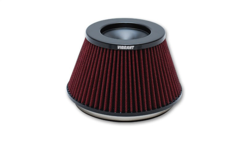 Vibrante el filtro de aire Classic Perf 5 pulgadas OD Conex3-5/8 pulgadas alto x 6 pulgadas ID Bellmouth VelocityStack10950-52
