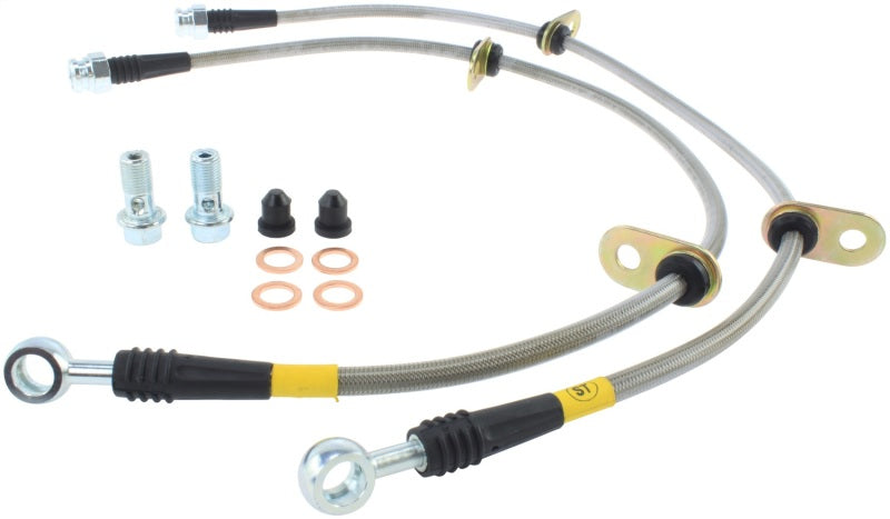 StopTech Front SS Brake Lines (06-09 Honda S2000)