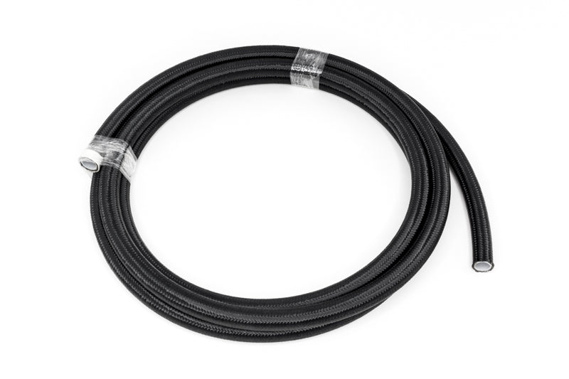 DeatschWerks 10AN Manguera de PTFE trenzada de nailon negro de 10 pies