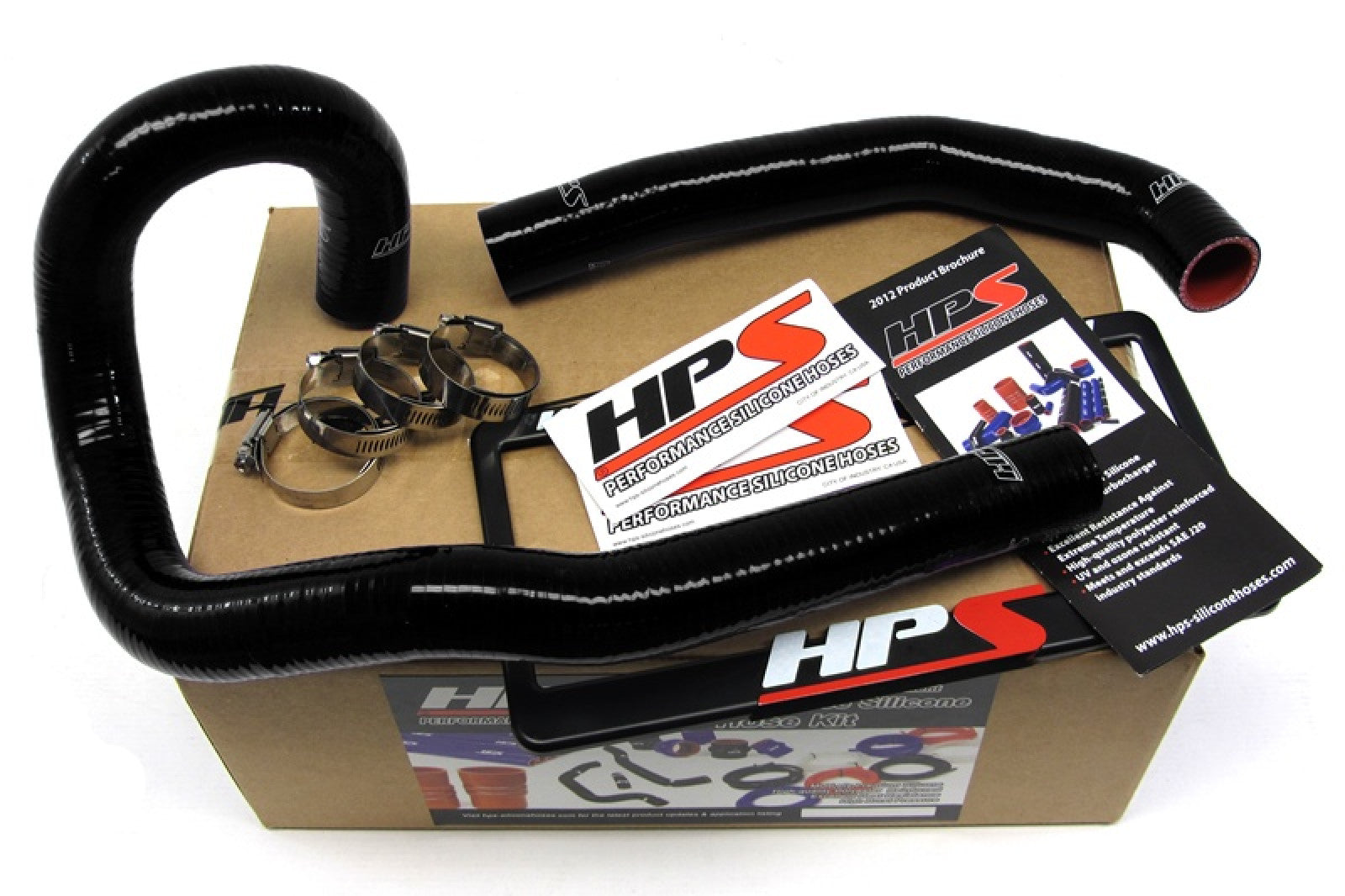 HPS Black Reinforced Silicone Radiator Hose Kit Coolant for Toyota 86-92 Supra MK3 Turbo & NA 7MGE / 7MGTE