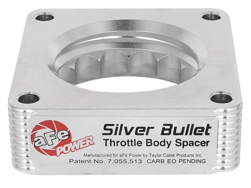 Espaciadores del cuerpo del acelerador aFe Silver Bullet (múltiples accesorios Nissan/Infiniti) 