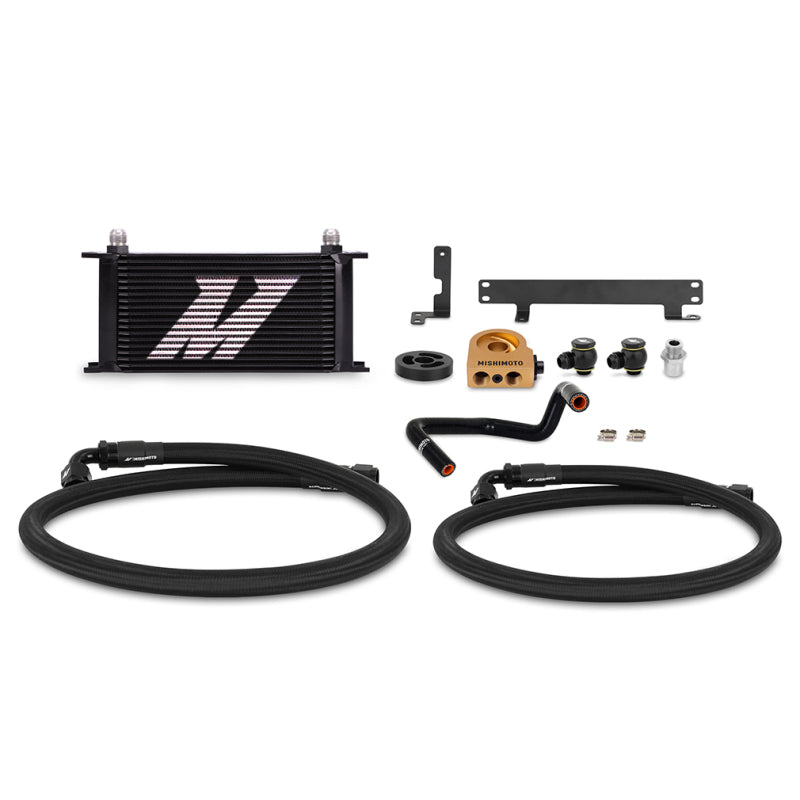 Mishimoto Thermostatic Oil Cooler Kit Black (22+ Subaru WRX)