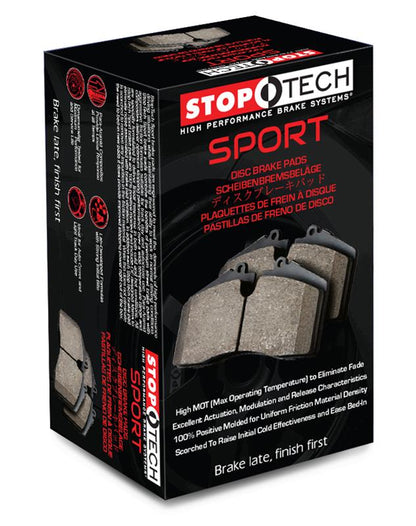 STOPTECH STREET PERFORMANCE BRAKE PADS (MITSUBISHI EVO X) - JD Customs U.S.A