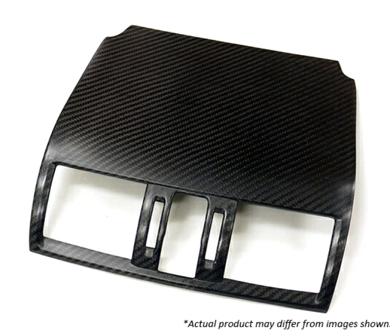 Revel GT Dry Carbon A/C Front Cover - 1 Piece (15+ WRX/STI)