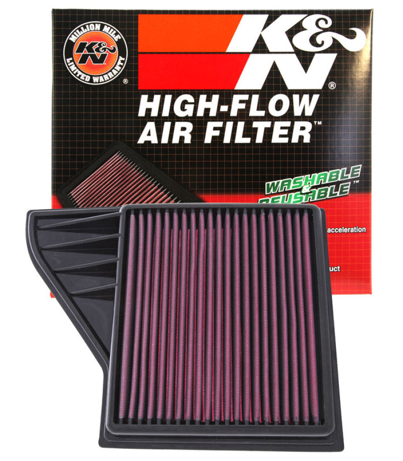 K&N Replacement Air Filter (10-14 Ford Mustang)