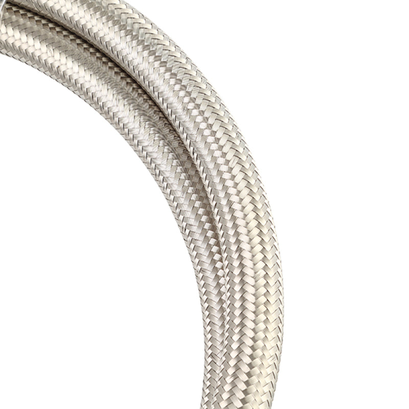 Mishimoto 3Ft Stainless Steel Braided Hose w/ -4AN Fittings - Stainless