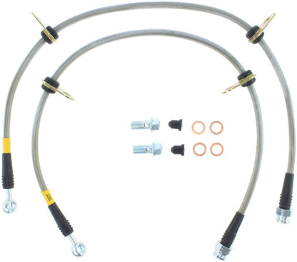 StopTech Front SS Brake Lines (06-09 Honda S2000)