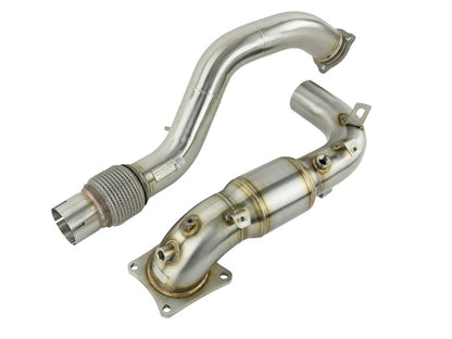 Skunk2 Downpipe Kit w/ Cat (18 - 21 Honda Civic Type R) - Skunk2 Racing