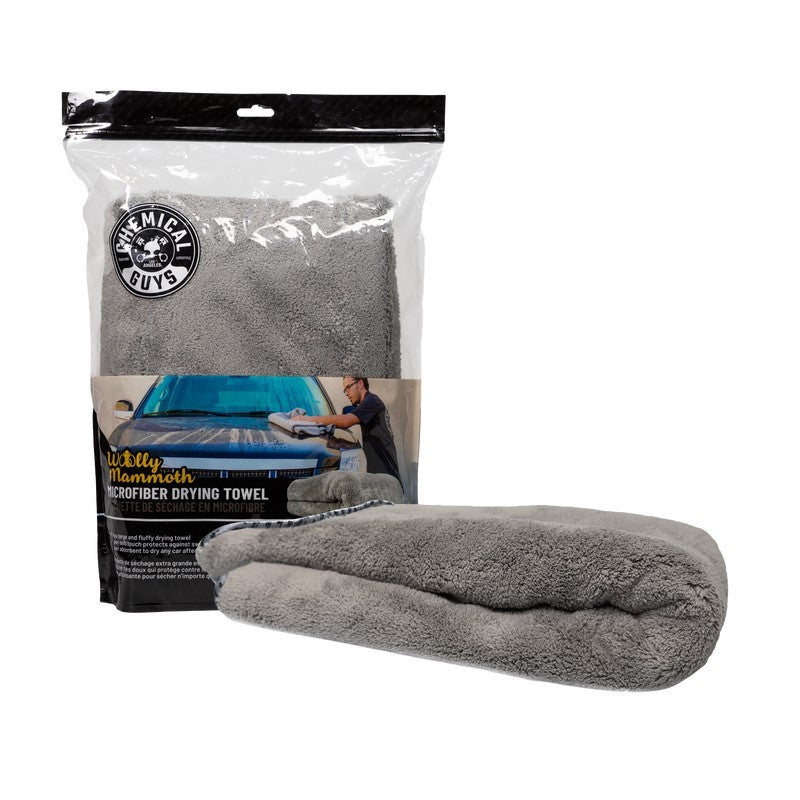 Chemical Guys Woolly Mammoth Microfiber Dryer Towel - 36in x 25in (P6)