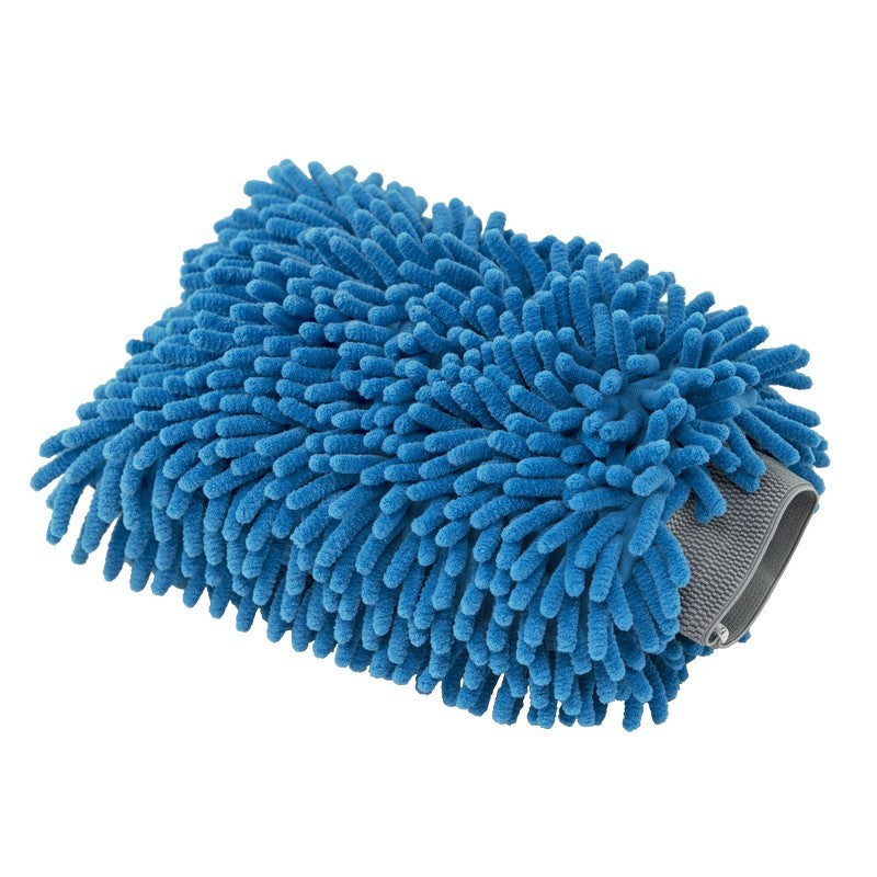 Manopla de lavado de microfibra sin rayones de chenilla premium de Chemical Guys - Azul (P12)
