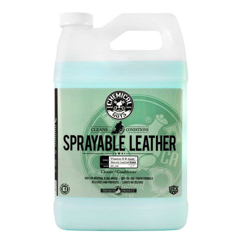 Chemical Guys Sprayable Leather Cleaner & Conditioner In One - 1 Gallon (P4)