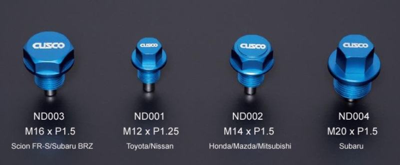 Cusco Neodymium Magnetic Drain Bolt (11-14 Subaru WRX/STI)