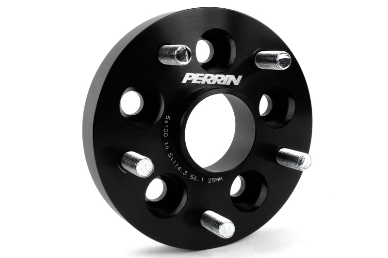 Adaptador de rueda Perrin de 25 mm tipo atornillable 5x100 a 5x114,3 con buje de 56 mm (juego de 2)